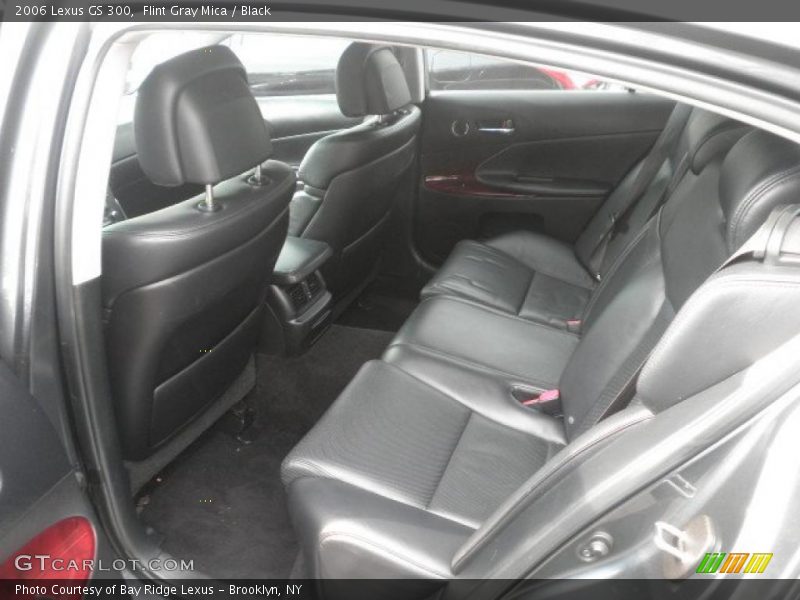 Flint Gray Mica / Black 2006 Lexus GS 300