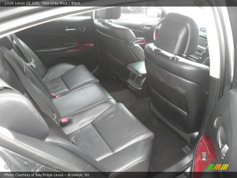 Flint Gray Mica / Black 2006 Lexus GS 300
