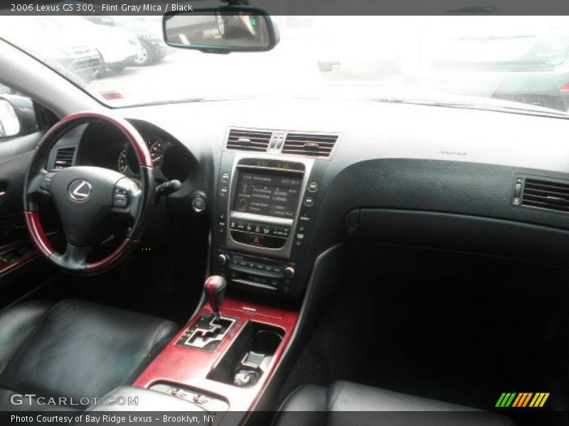 Flint Gray Mica / Black 2006 Lexus GS 300
