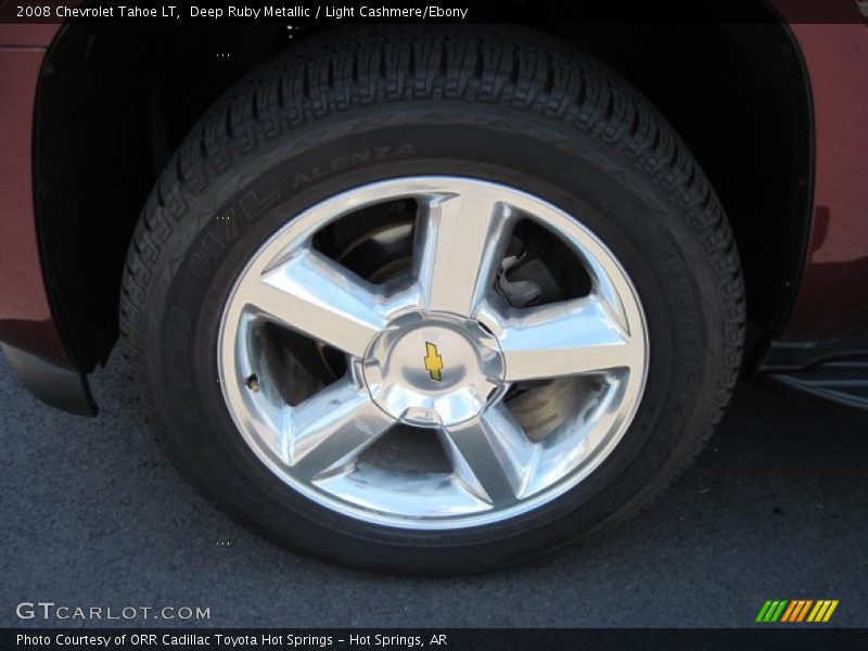 Deep Ruby Metallic / Light Cashmere/Ebony 2008 Chevrolet Tahoe LT