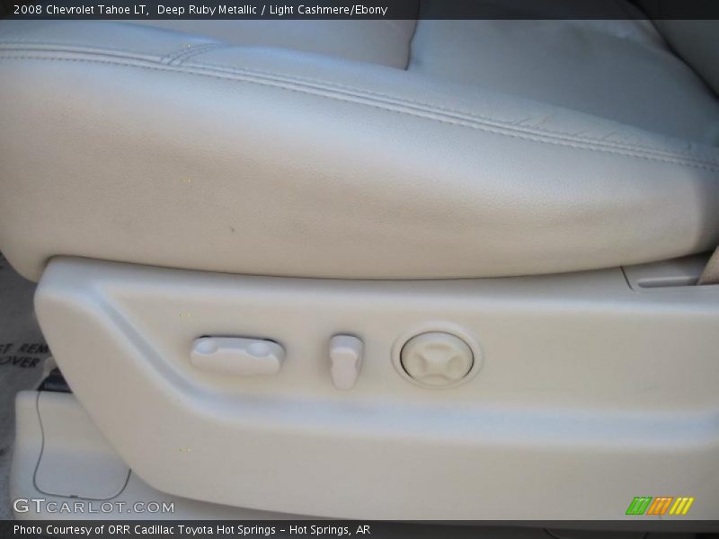 Deep Ruby Metallic / Light Cashmere/Ebony 2008 Chevrolet Tahoe LT