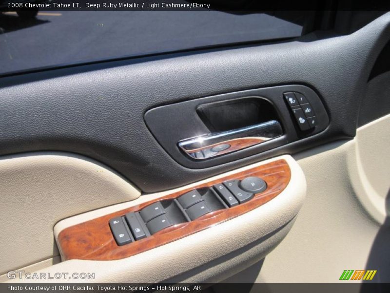 Deep Ruby Metallic / Light Cashmere/Ebony 2008 Chevrolet Tahoe LT
