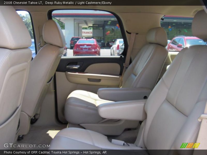 Deep Ruby Metallic / Light Cashmere/Ebony 2008 Chevrolet Tahoe LT