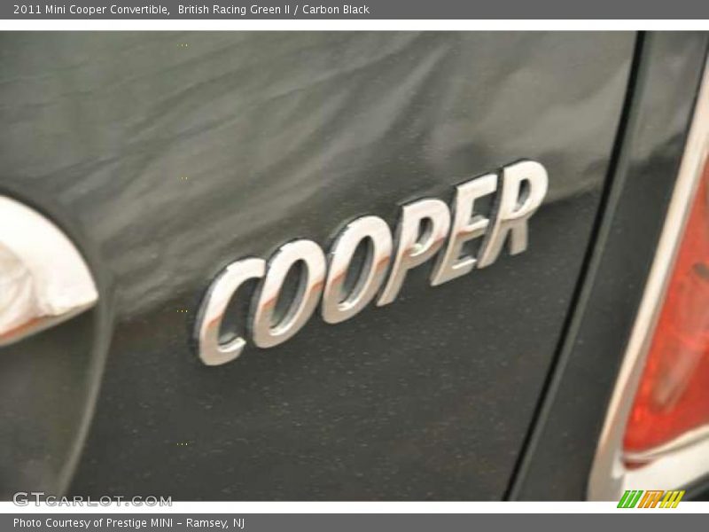 British Racing Green II / Carbon Black 2011 Mini Cooper Convertible