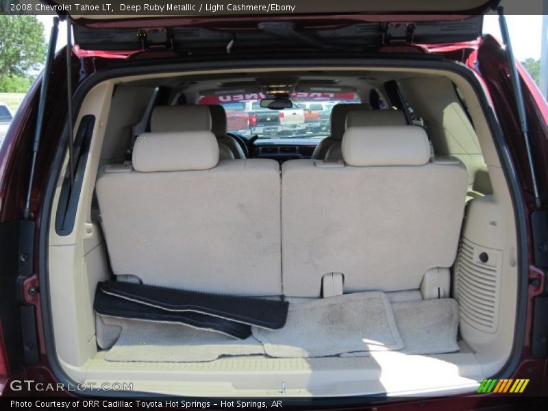 Deep Ruby Metallic / Light Cashmere/Ebony 2008 Chevrolet Tahoe LT