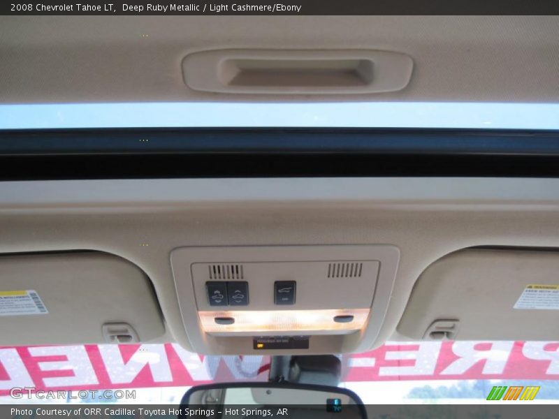Deep Ruby Metallic / Light Cashmere/Ebony 2008 Chevrolet Tahoe LT