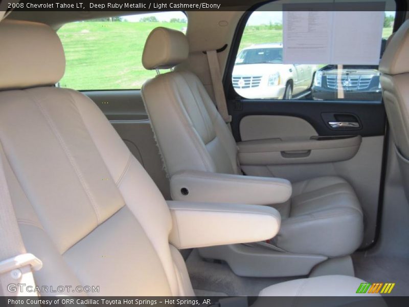 Deep Ruby Metallic / Light Cashmere/Ebony 2008 Chevrolet Tahoe LT
