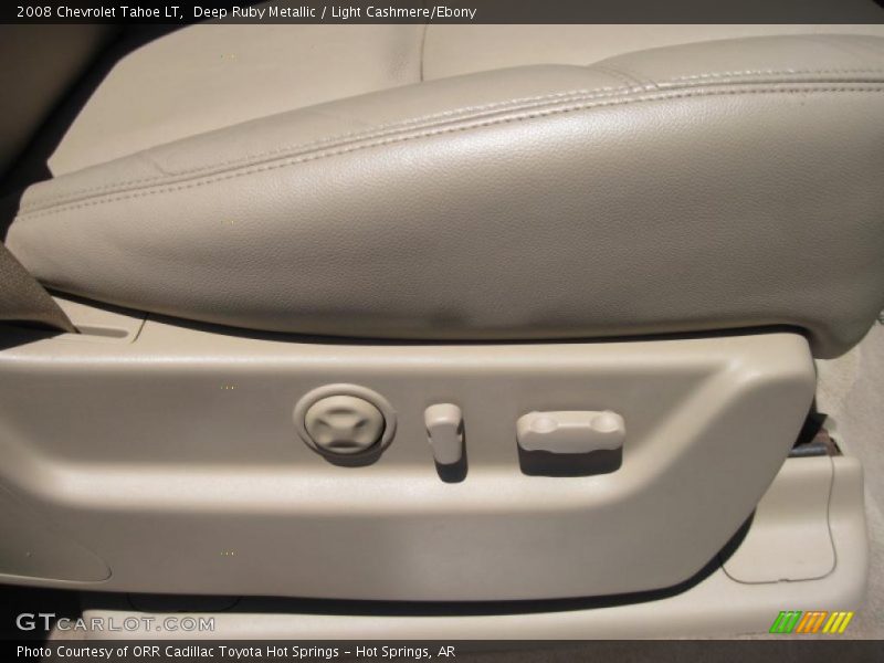 Deep Ruby Metallic / Light Cashmere/Ebony 2008 Chevrolet Tahoe LT