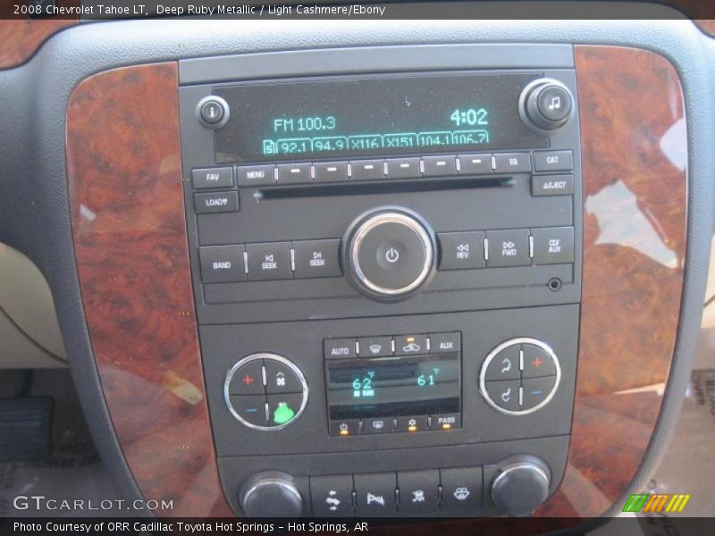 Deep Ruby Metallic / Light Cashmere/Ebony 2008 Chevrolet Tahoe LT
