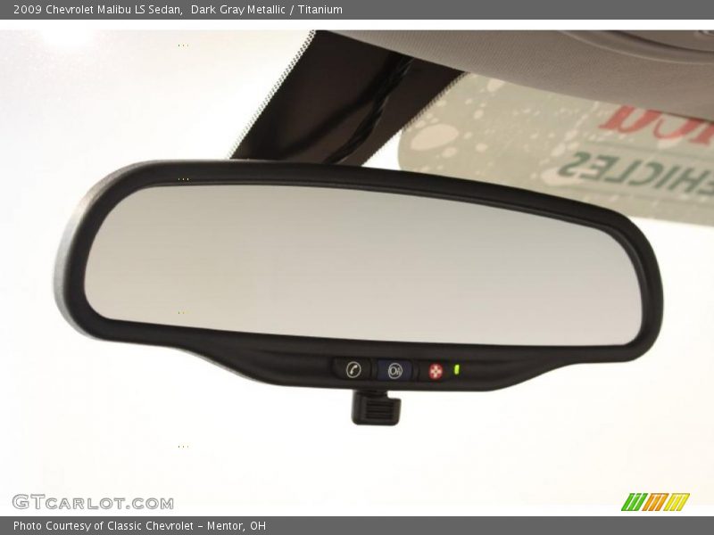 Dark Gray Metallic / Titanium 2009 Chevrolet Malibu LS Sedan