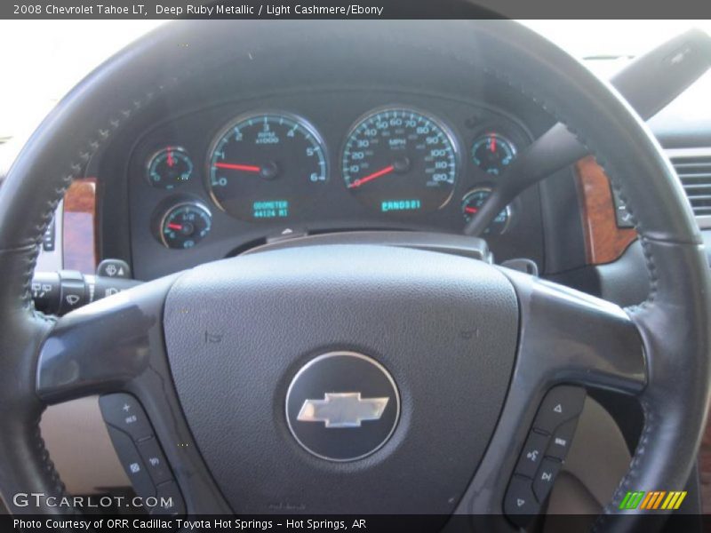 Deep Ruby Metallic / Light Cashmere/Ebony 2008 Chevrolet Tahoe LT