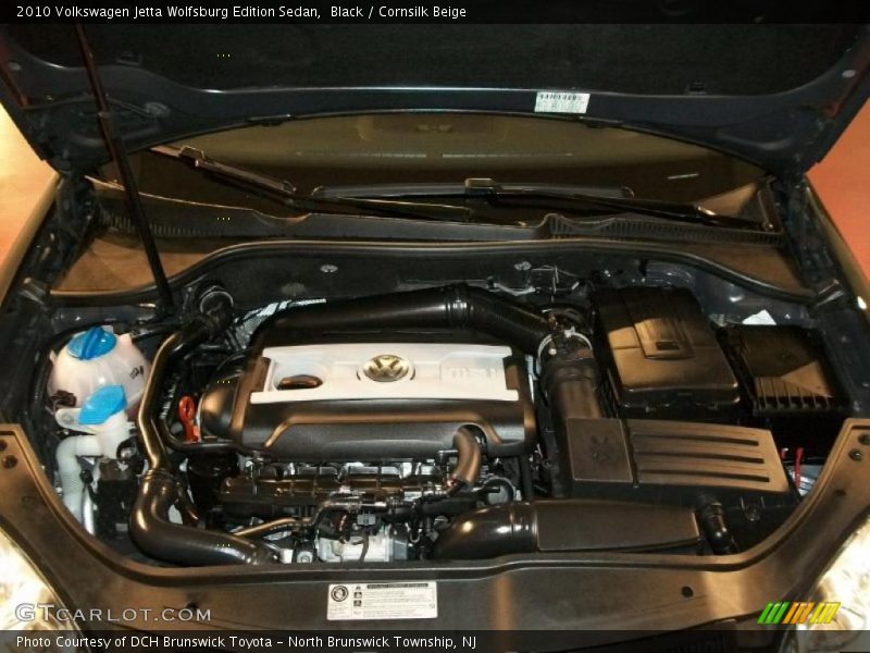 Black / Cornsilk Beige 2010 Volkswagen Jetta Wolfsburg Edition Sedan