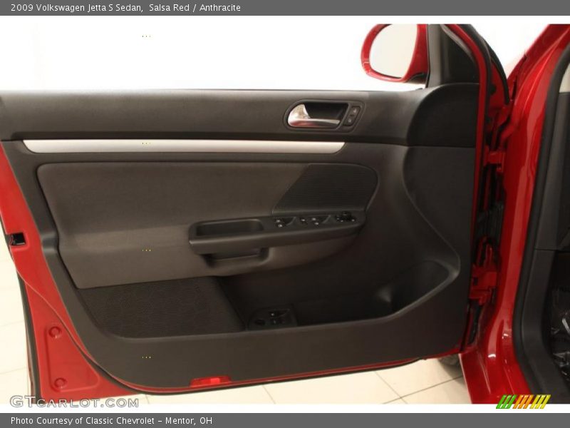 Door Panel of 2009 Jetta S Sedan