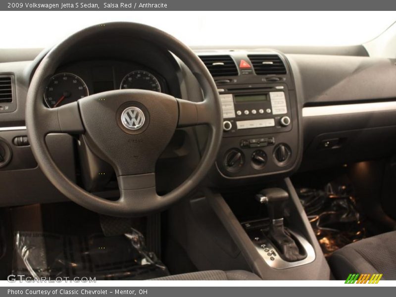  2009 Jetta S Sedan Steering Wheel