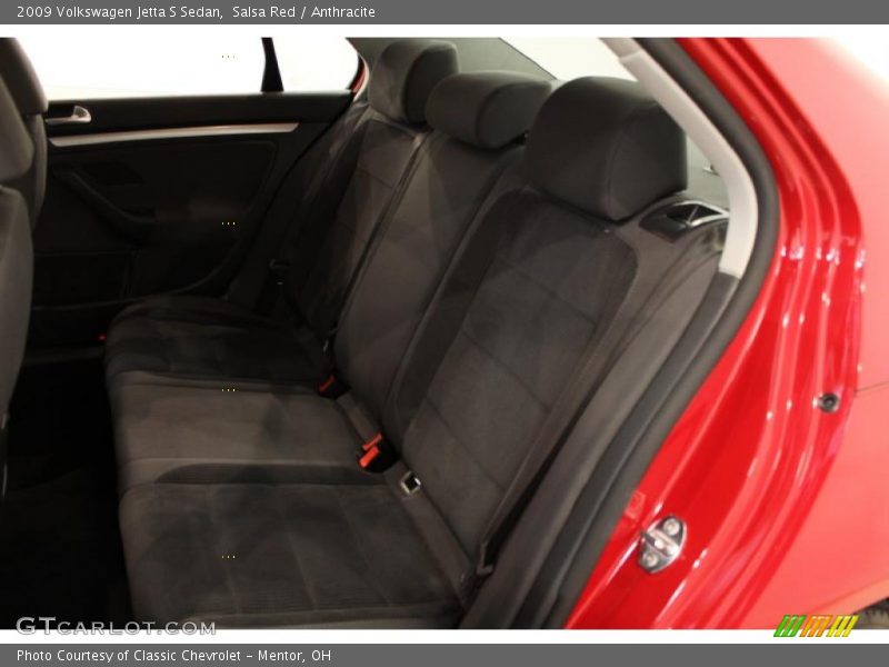  2009 Jetta S Sedan Anthracite Interior