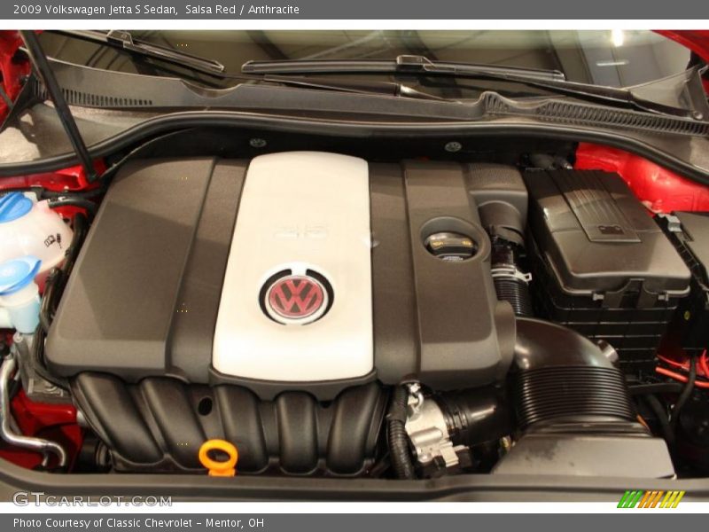  2009 Jetta S Sedan Engine - 2.5 Liter DOHC 20 Valve 5 Cylinder