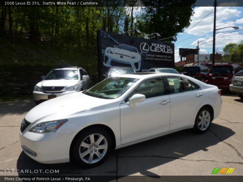 Starfire White Pearl / Cashmere 2008 Lexus ES 350