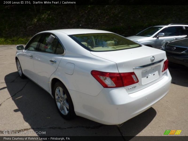 Starfire White Pearl / Cashmere 2008 Lexus ES 350