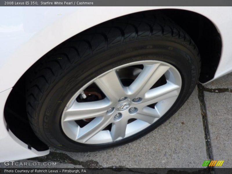 Starfire White Pearl / Cashmere 2008 Lexus ES 350
