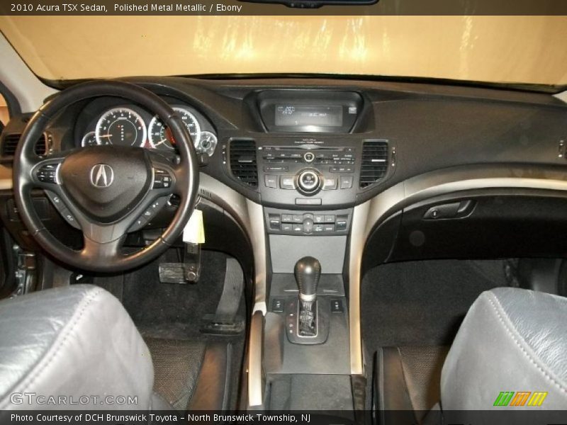 Polished Metal Metallic / Ebony 2010 Acura TSX Sedan
