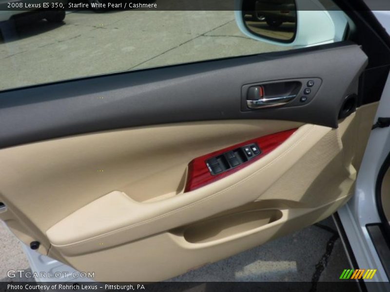 Starfire White Pearl / Cashmere 2008 Lexus ES 350