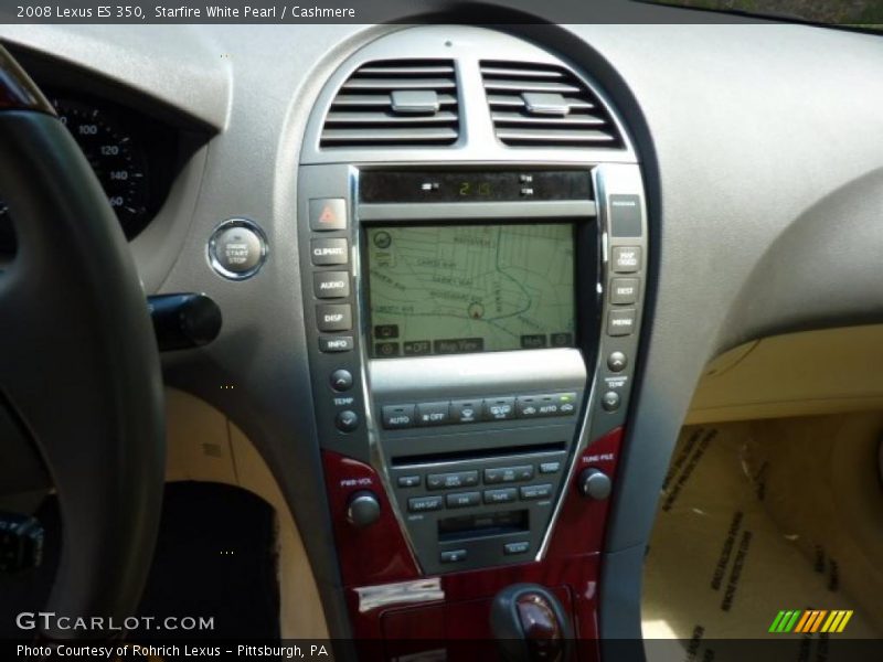 Starfire White Pearl / Cashmere 2008 Lexus ES 350