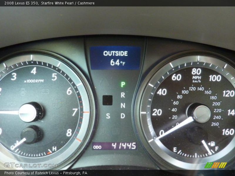 Starfire White Pearl / Cashmere 2008 Lexus ES 350