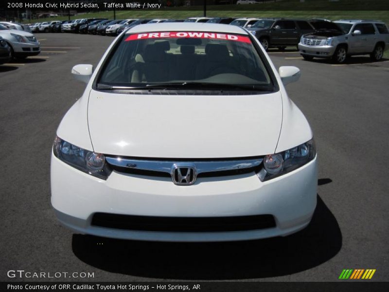 Taffeta White / Ivory 2008 Honda Civic Hybrid Sedan