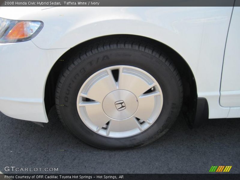 Taffeta White / Ivory 2008 Honda Civic Hybrid Sedan