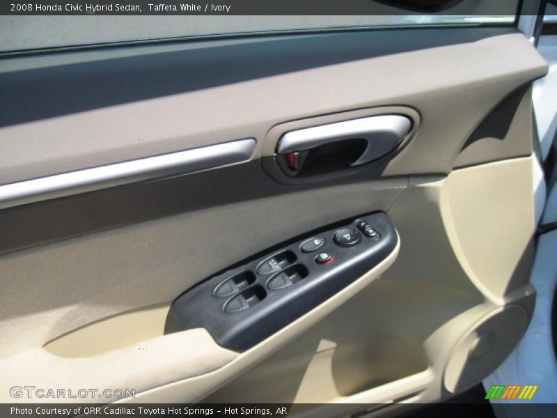 Taffeta White / Ivory 2008 Honda Civic Hybrid Sedan