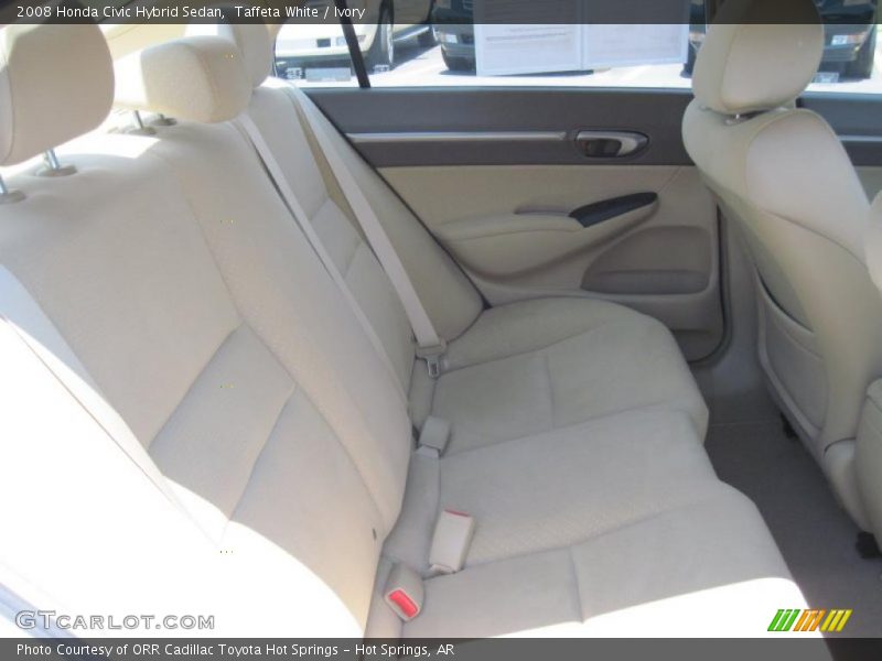 Taffeta White / Ivory 2008 Honda Civic Hybrid Sedan