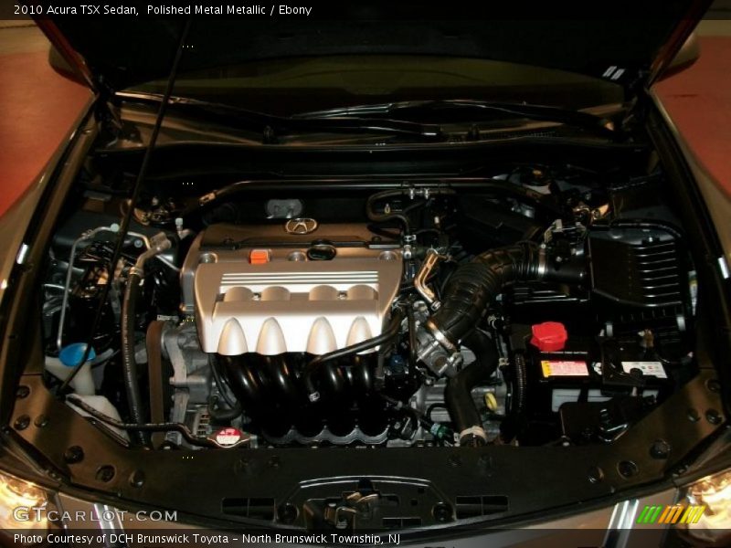 Polished Metal Metallic / Ebony 2010 Acura TSX Sedan