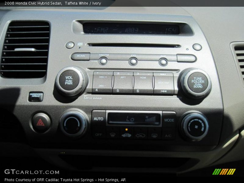 Taffeta White / Ivory 2008 Honda Civic Hybrid Sedan