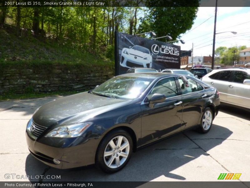 Smokey Granite Mica / Light Gray 2007 Lexus ES 350