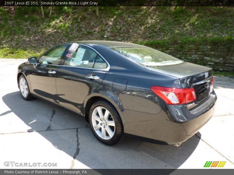 Smokey Granite Mica / Light Gray 2007 Lexus ES 350