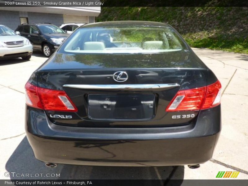 Smokey Granite Mica / Light Gray 2007 Lexus ES 350