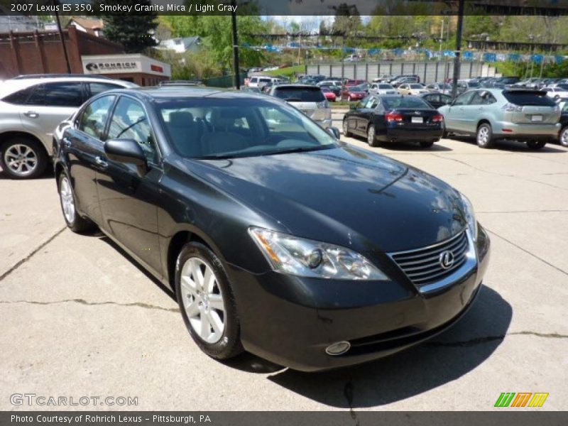 Smokey Granite Mica / Light Gray 2007 Lexus ES 350