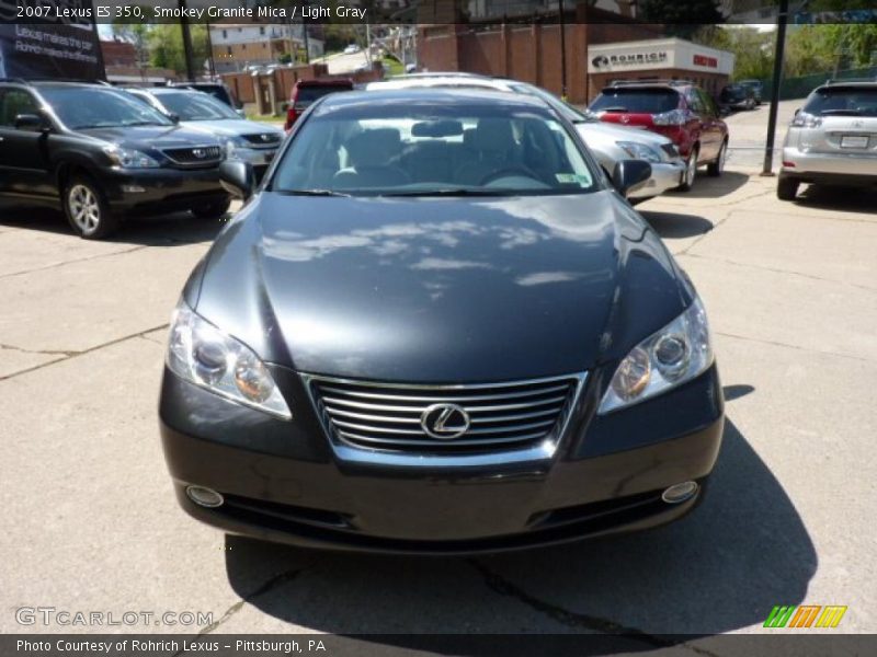 Smokey Granite Mica / Light Gray 2007 Lexus ES 350
