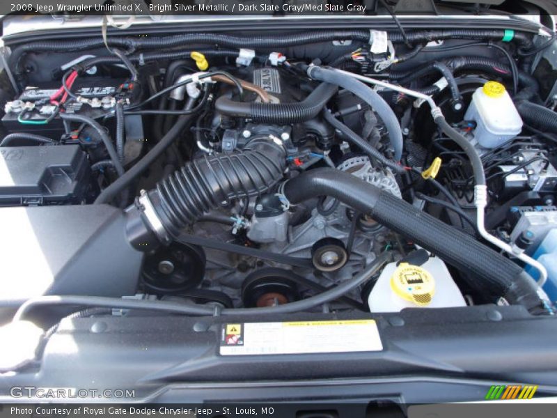  2008 Wrangler Unlimited X Engine - 3.8 Liter SMPI OHV 12-Valve V6