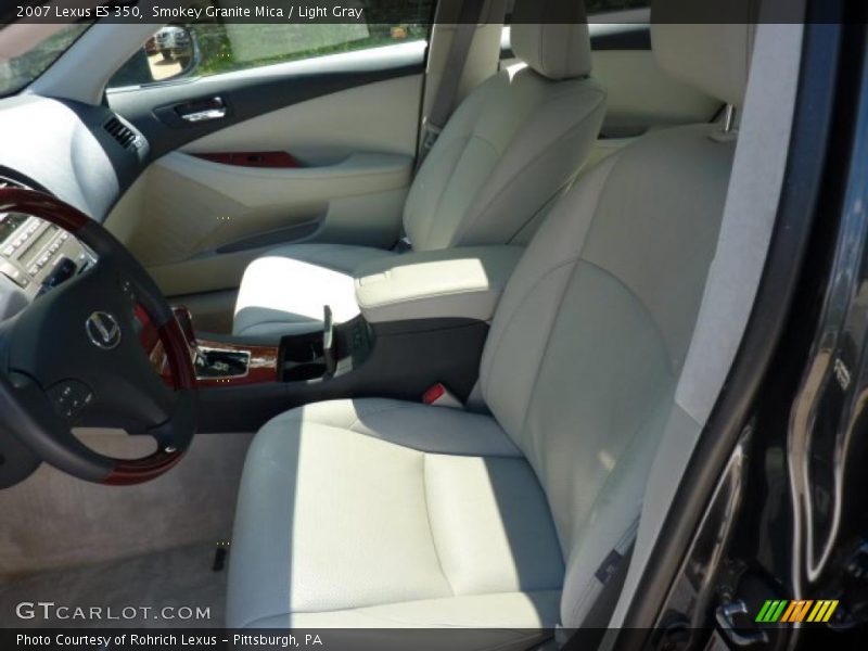 Smokey Granite Mica / Light Gray 2007 Lexus ES 350