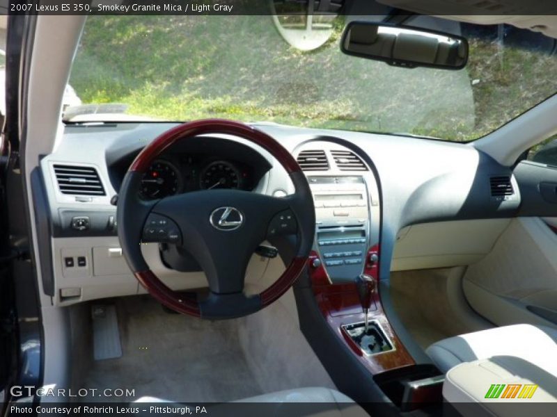 Smokey Granite Mica / Light Gray 2007 Lexus ES 350