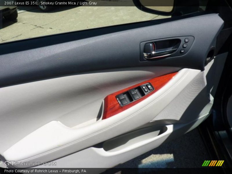Smokey Granite Mica / Light Gray 2007 Lexus ES 350