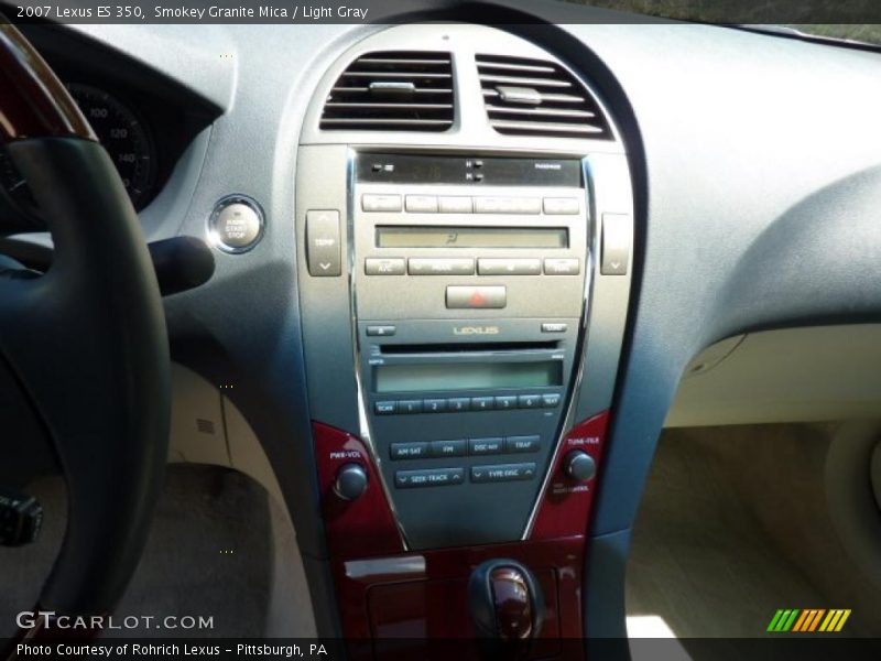Smokey Granite Mica / Light Gray 2007 Lexus ES 350