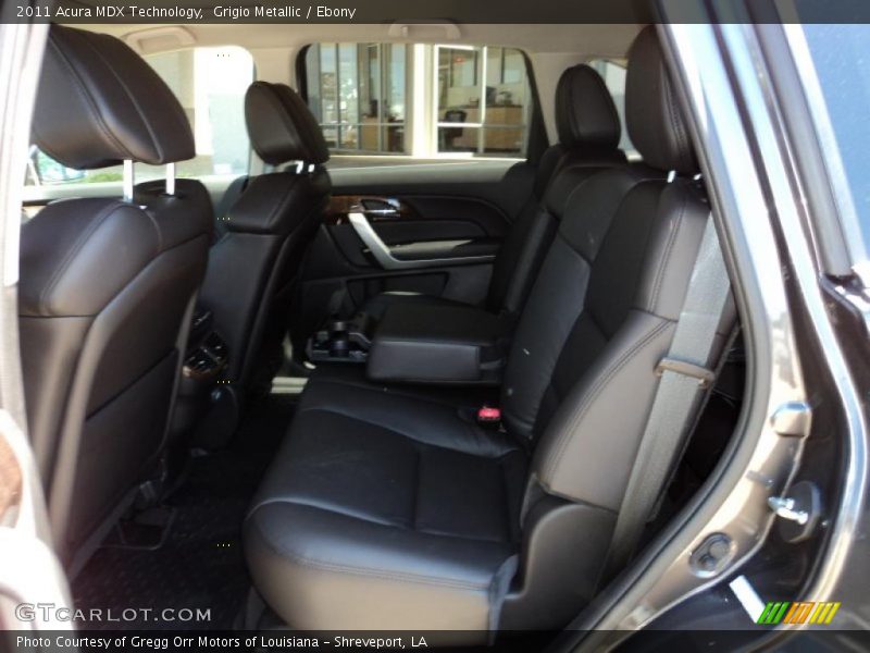 Grigio Metallic / Ebony 2011 Acura MDX Technology
