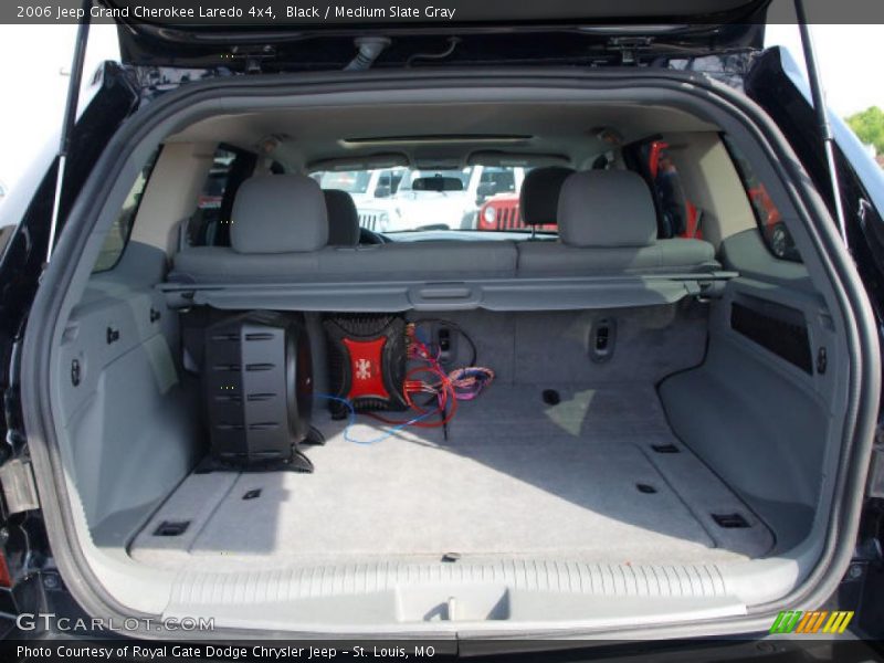 Black / Medium Slate Gray 2006 Jeep Grand Cherokee Laredo 4x4