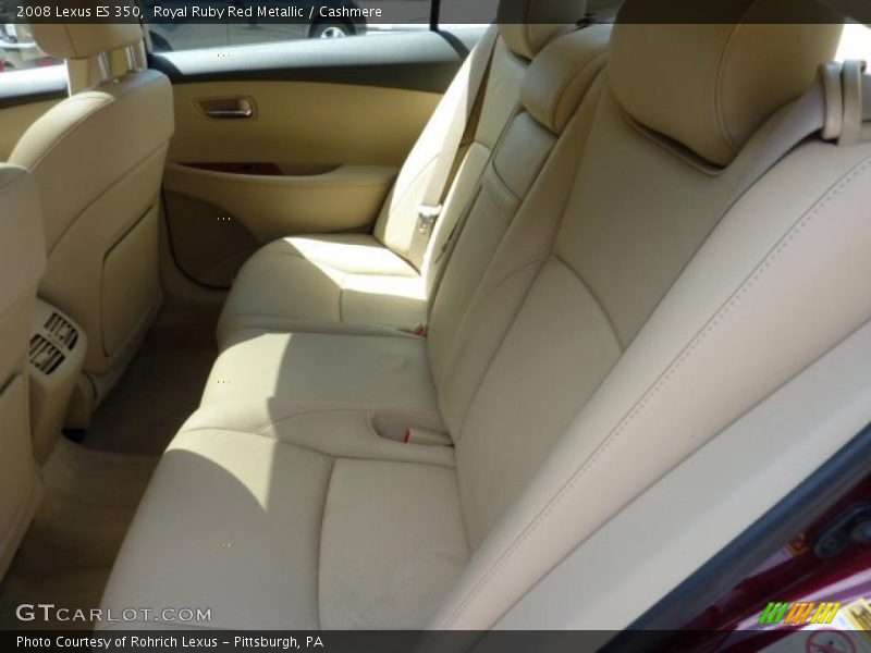 Royal Ruby Red Metallic / Cashmere 2008 Lexus ES 350