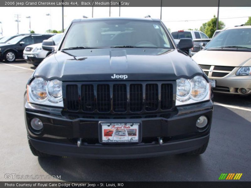 Black / Medium Slate Gray 2006 Jeep Grand Cherokee Laredo 4x4