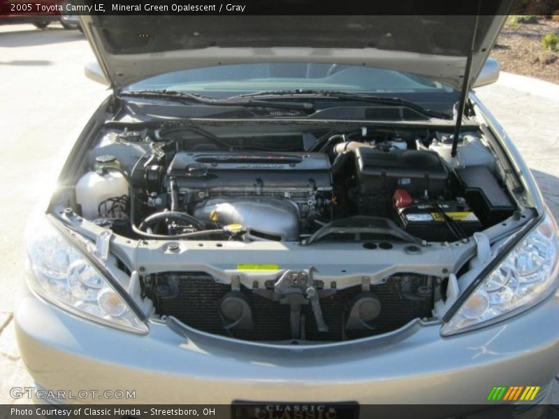 Mineral Green Opalescent / Gray 2005 Toyota Camry LE