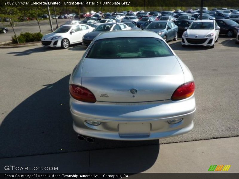 Bright Silver Metallic / Dark Slate Gray 2002 Chrysler Concorde Limited
