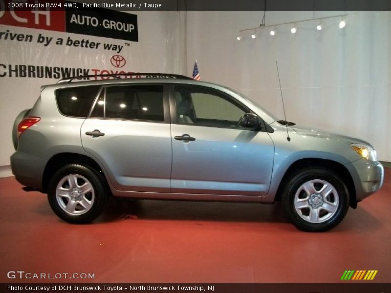 Pacific Blue Metallic / Taupe 2008 Toyota RAV4 4WD